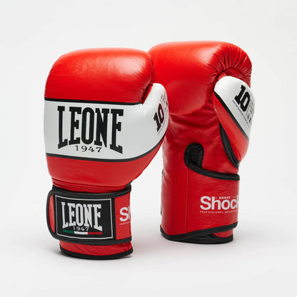 Leone Shock Boxing Glove Red