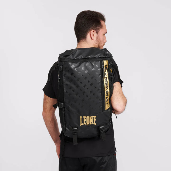 Leone Sport Backpack Bag with Retractable Straps Back View