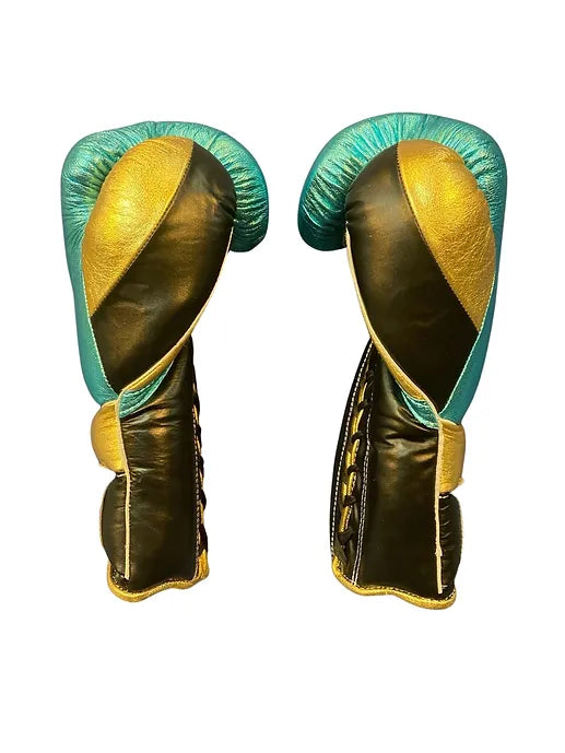 Bayoneta Premium Multilayer + HH Gloves - Metallic Teal/Black/Metallic Gold