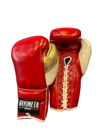 Bayoneta Premium Multilayer HH Gloves Boxing Muay Thai Front and Back View