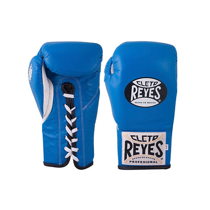 Cleto Reyes Safetec Boxing Gloves - Professional, Mexican Design, Water-Repellent Blue