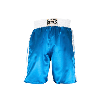 Cleto Reyes Boxing Trunks, Performance, Satin Fabric Blue