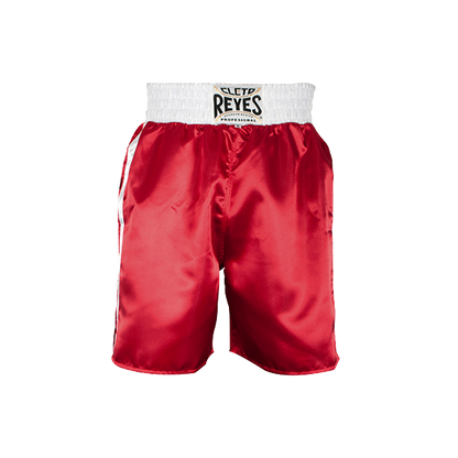 Cleto Reyes Boxing Trunks, Performance, Satin Fabric Red