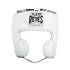 Cleto Reyes Cheek Protection Headgear in White 