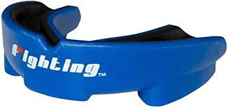 Smooth Fit Mouthguard for boxing athletes Blue Front View