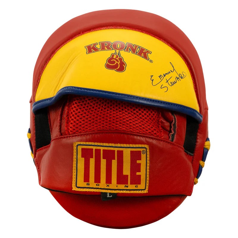 Emanuel Steward’s KRONK Boxing Gym Leather Punch Mitts