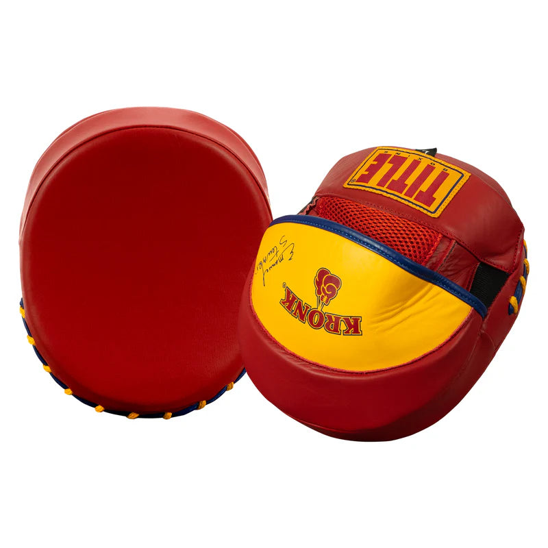 Emanuel Steward’s KRONK Boxing Gym Leather Punch Mitts