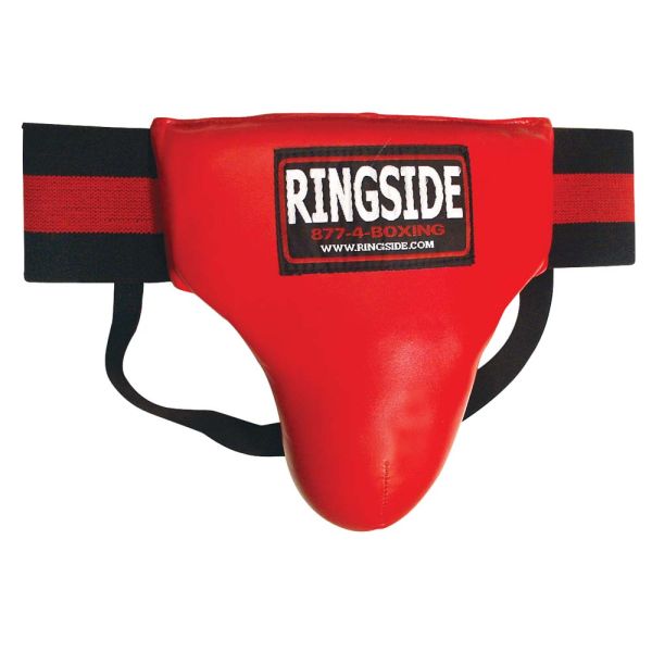 Groin Protector - Boxing equipment for impact absorption. Front View