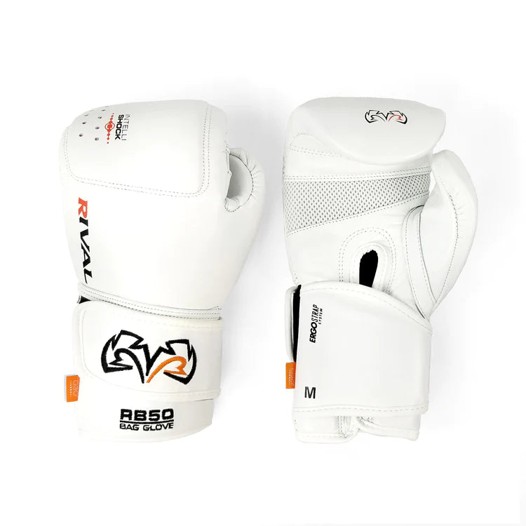 RB50 Bag Glove - Genuine Leather, Protection. White