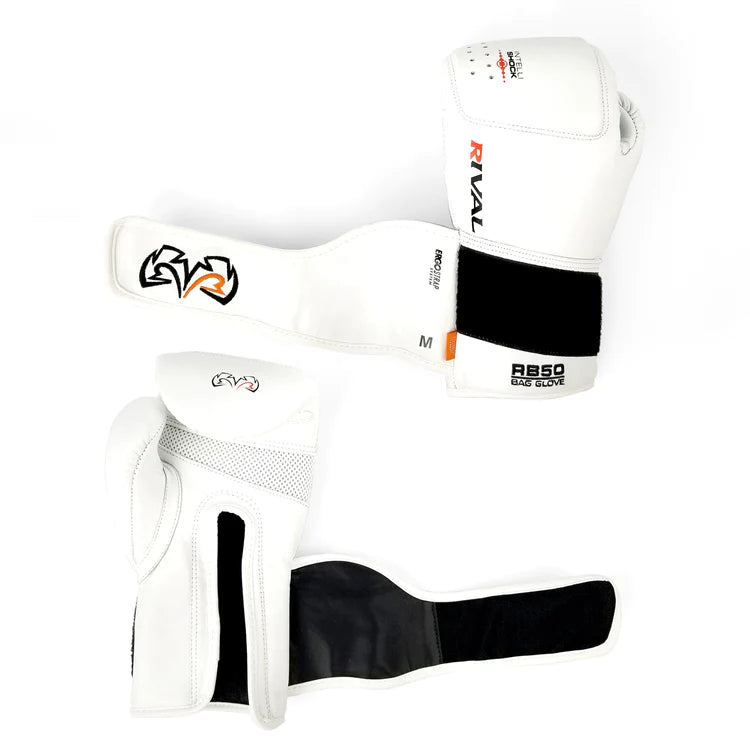 RB50 Bag Glove - Genuine Leather, Protection. White