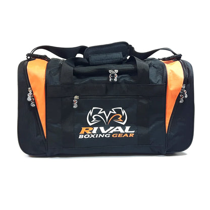 Rival RBG20 Gym Bag: Boxing essentials in versatile RipStop Polyester. Front View