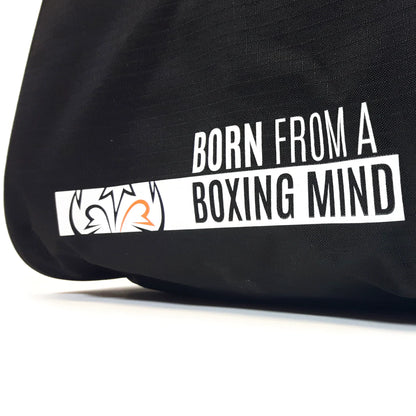 Rival RBG20 Gym Bag: Boxing essentials in versatile RipStop Polyester. Closeup View