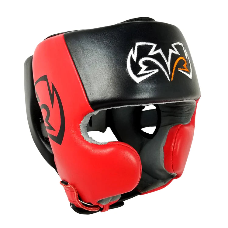 RHG20 Traditional Headgear. Premium quality, durable, protective. Red Front View