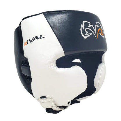 RHG20 Traditional Headgear. Premium quality, durable, protective. White Front View