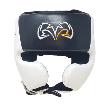 RHG20 Traditional Headgear. Premium quality, durable, protective. White Front View