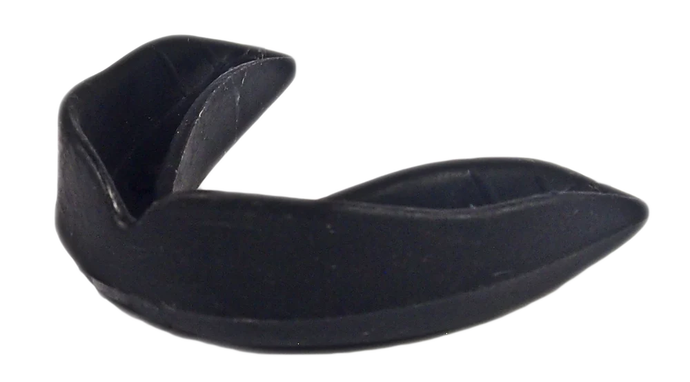 Form-Fit Mouthguard for teen/adult athletes, USA-made. Black