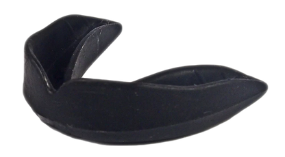 Form-Fit Mouthguard for teen/adult athletes, USA-made. Black