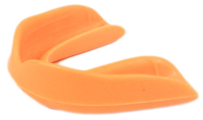 Form-Fit Mouthguard for teen/adult athletes, USA-made. Orange