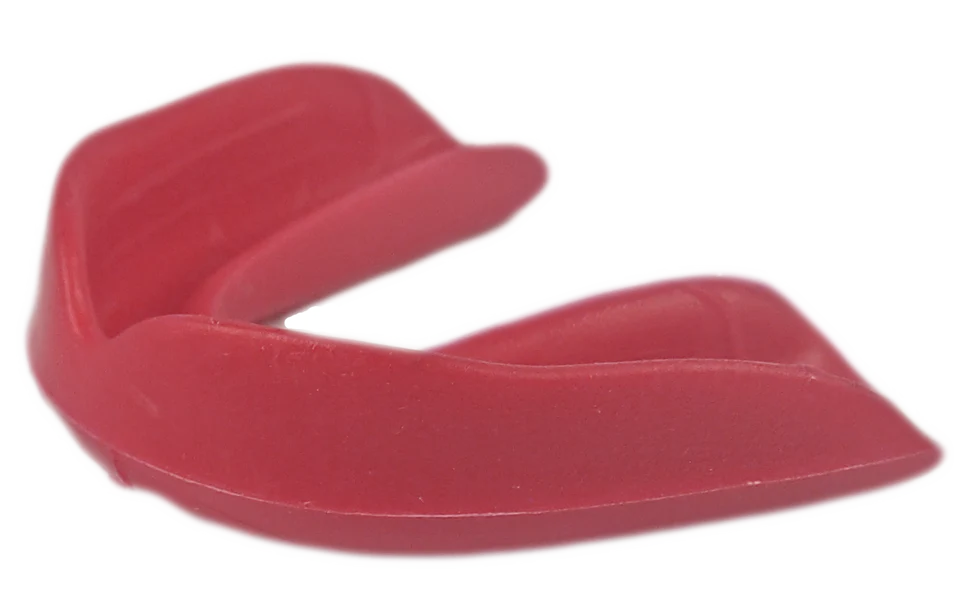 Form-Fit Mouthguard for teen/adult athletes, USA-made. Red