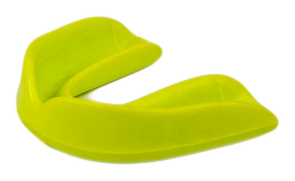 Form-Fit Mouthguard for teen/adult athletes, USA-made. Green