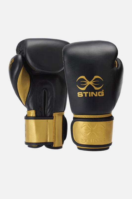 Evolution Boxing Gloves with superior shock protection. Front and Back View