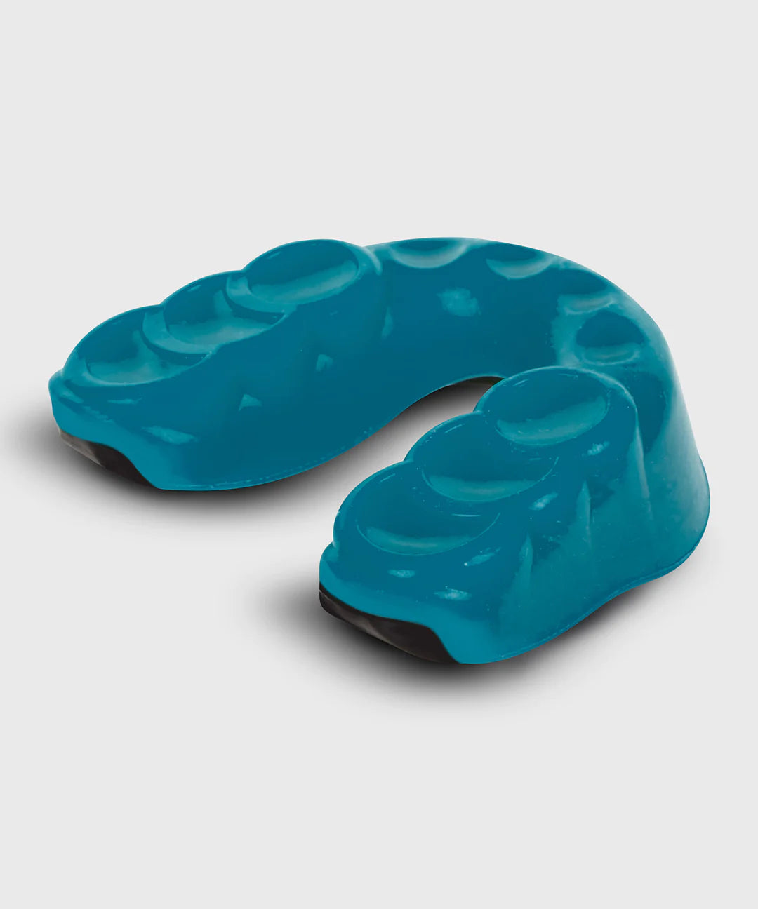 Venum Challenger Mouthguard: boxing equipment protection fit Cyan Bottom View