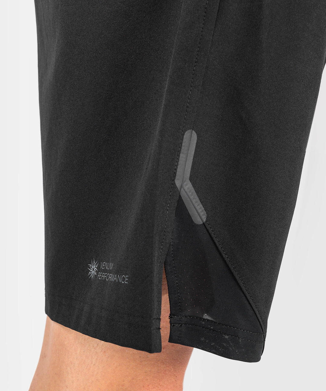 Venum G-Fit Air Training Shorts - Boxing Performance Gear Close up Side View