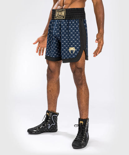 Monogram Boxing Shorts by Venum - Lightweight, Stylish. Angle View