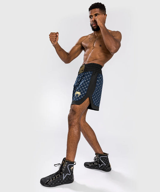 Monogram Boxing Shorts by Venum - Lightweight, Stylish. Side View