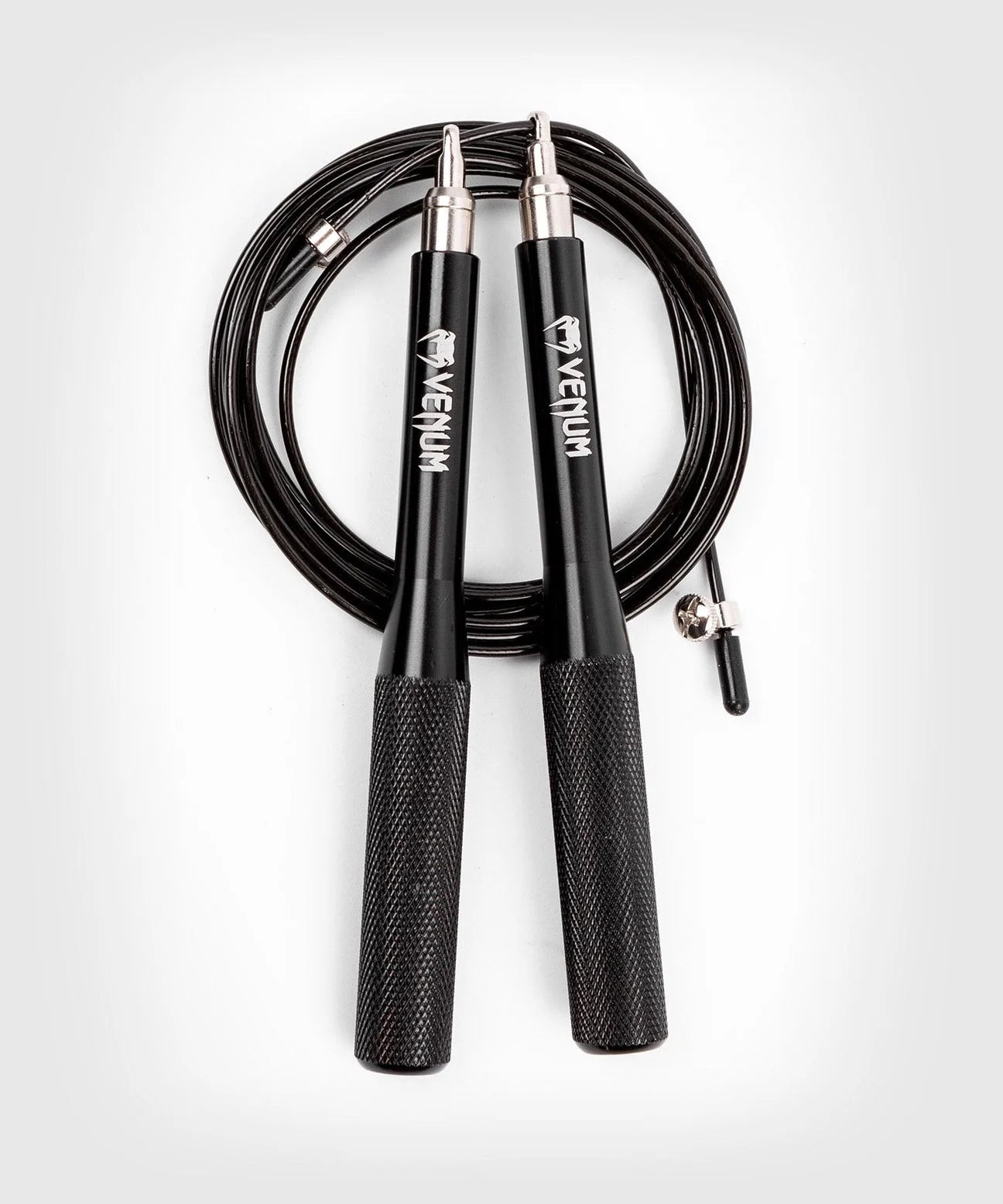 Venum Thunder Evo Jump Rope- Fitness Training. Black