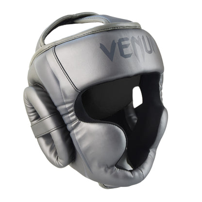 Venum Elite Headgear - Boxing, Leather, Foam Front View