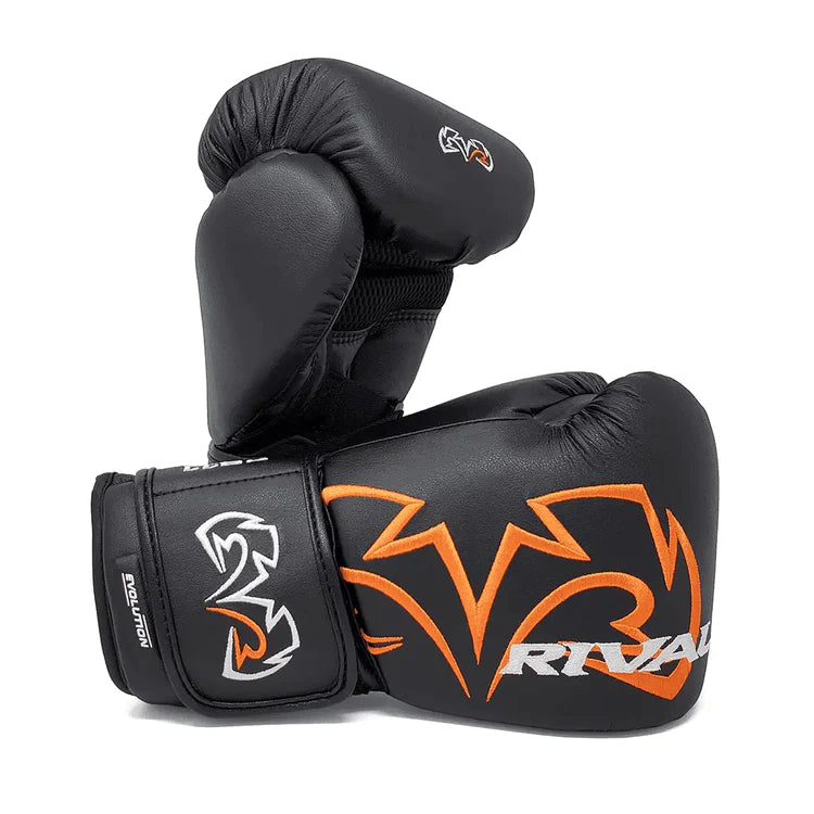 RB11 Evolution Bag Gloves - Protective, high-quality boxing gloves. Black