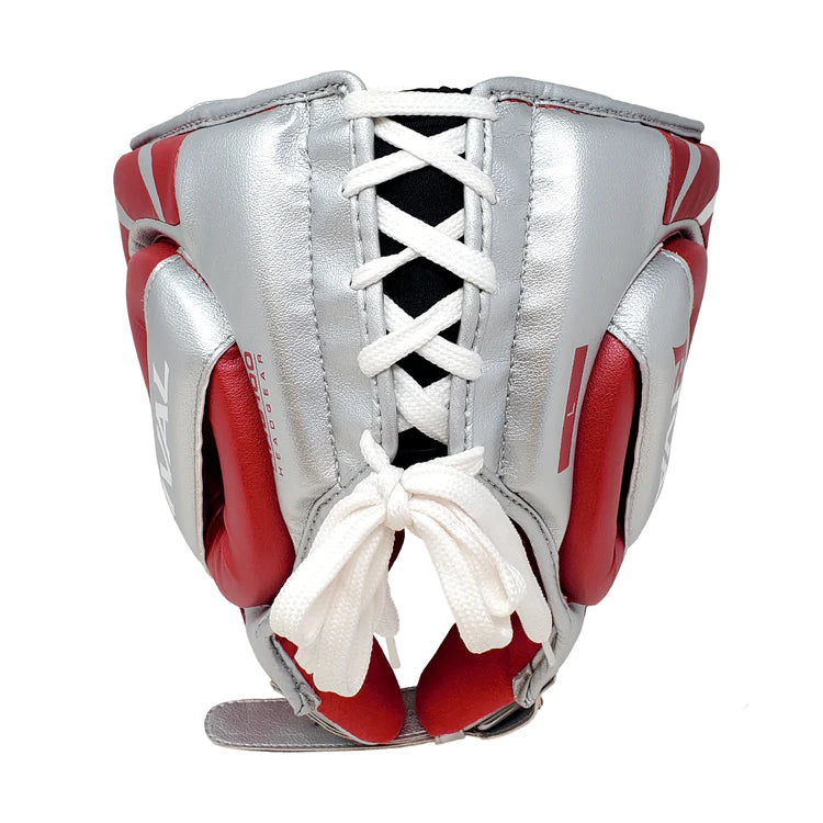 Rival RHG100 Professional Headgear - Boxing Gear Red Back View