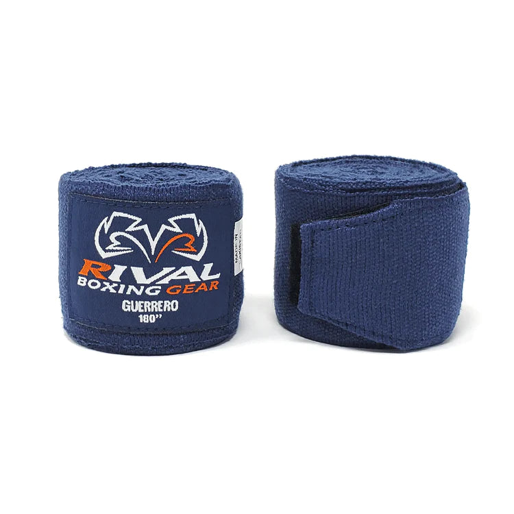 Rival Guerrero Handwraps with durable hook Navy