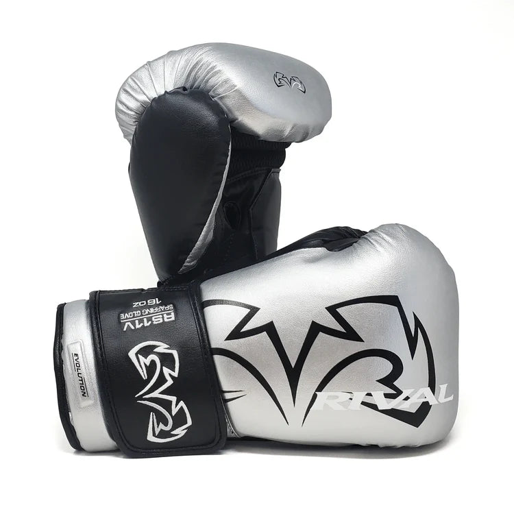 Rival RS11V Sparring Glove - Boxing, MMA Grey