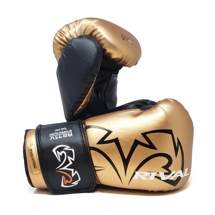 Rival RS11V Sparring Glove - Boxing, MMA Gold