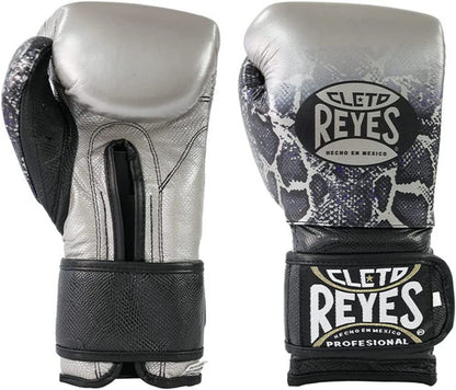 Cleto Reyes Snake Hook & Loop Training Gloves Front and Back View