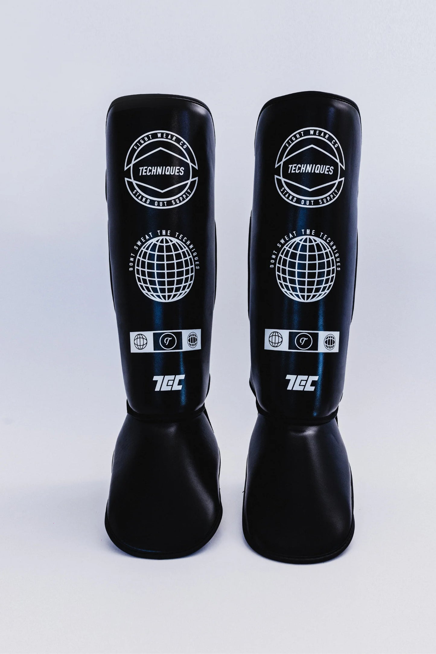 Standout Supply Shin Guards - High-end boxing equipment Front View