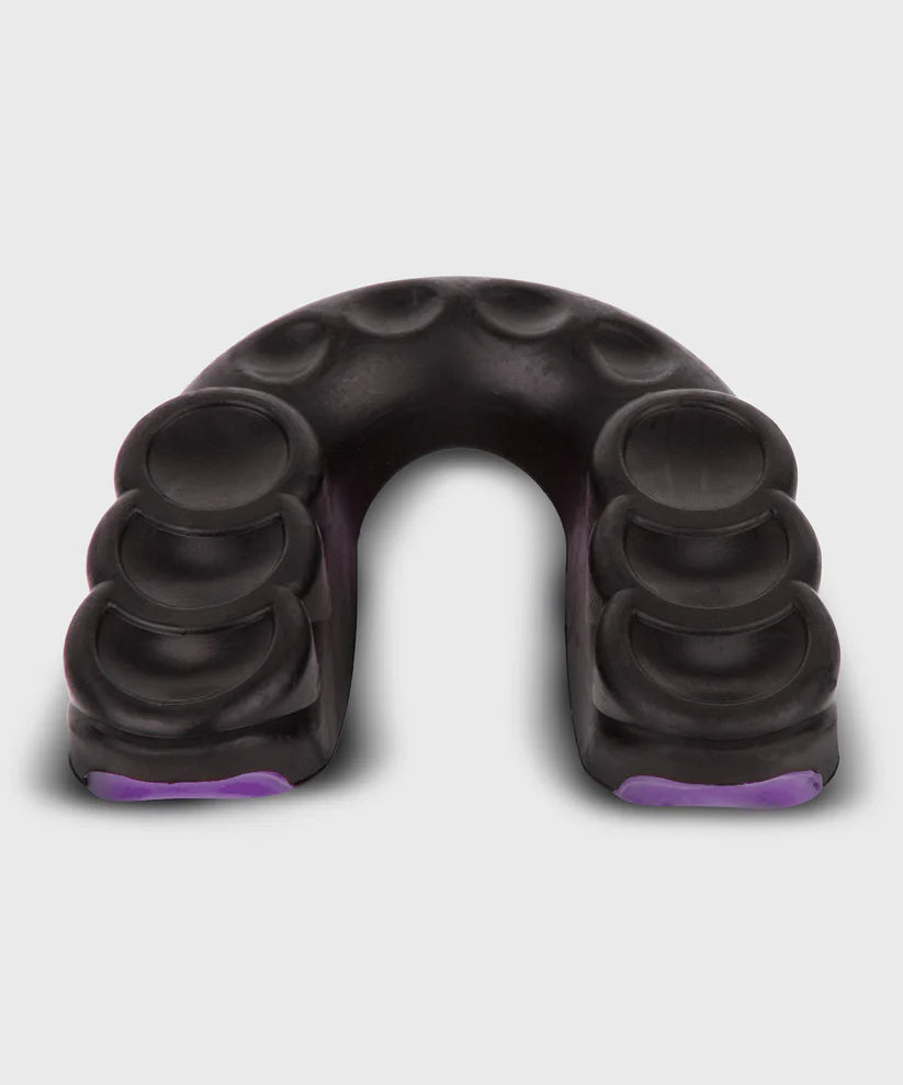 Venum Challenger Mouthguard: boxing equipment protection fit Purple Bottom View