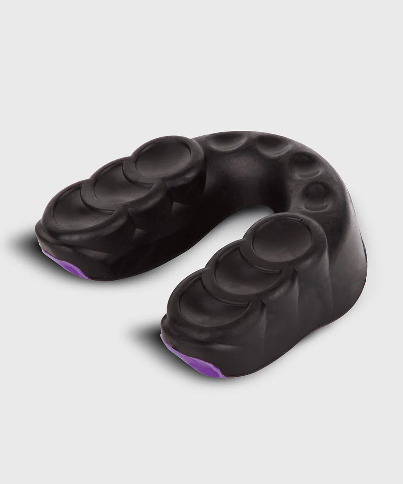 Venum Challenger Mouthguard: boxing equipment protection fit Purple Bottom View