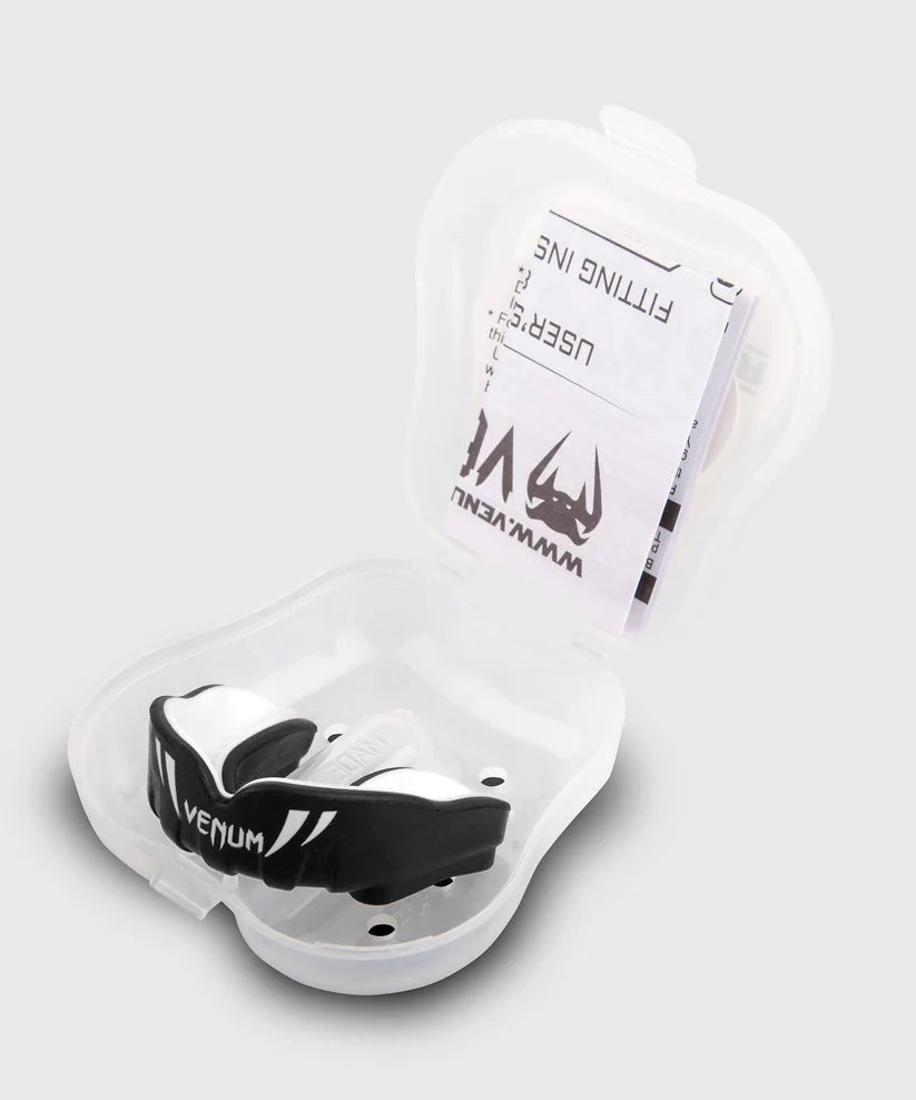 Venum Challenger Mouthguard: boxing equipment protection fit White Case View